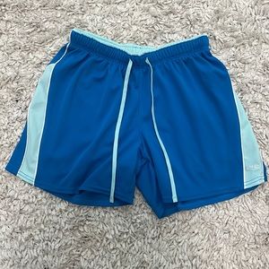 Blue and teal shorts from champion in size juniors xs